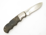 Vtg 70s Unfinished Compass Magnum Imai Seki Japan Folding Hunter Lockback Knife