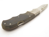 Vtg 70s Unfinished Compass Magnum Imai Seki Japan Folding Hunter Lockback Knife