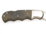 Vtg 70s Unfinished Compass Magnum Imai Seki Japan Folding Hunter Lockback Knife