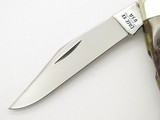 Vtg 10 Dot 1980 Case XX 6275 Moose Jigged Bone Folding Pocket Knife