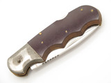 Vtg '70s Rhino Magnum Imai Seki Japan Folding Hunter Lockback Knife Unfinished#1