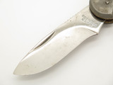 Vtg '70s Rhino Magnum Imai Seki Japan Folding Hunter Lockback Knife Unfinished#7