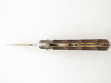 Vtg '70s Rhino Magnum Imai Seki Japan Folding Hunter Lockback Knife Unfinished#7