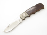 Vtg 70s Wenoka Magnum Imai Seki Japan Folding Hunter Lockback Knife Unfinished#4
