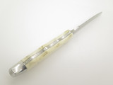 Vintage 1980s Parker Tak Fukuta Seki Japan Bone Handle Fixed Blade Hunting Knife