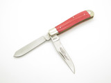 Vintage Parker Cut Co. Imai Seki Japan Trapper Red Bone Folding Pocket Knife