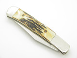 Vtg Parker Edwards USA Stag Jack Folding Pocket Knife