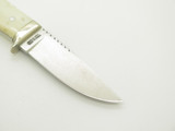Vintage 1980s Parker Seki Japan Bone Loveless Style Fixed Blade Hunting Knife