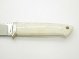 Vintage 1980s Parker Seki Japan Bone Loveless Style Fixed Blade Hunting Knife