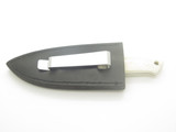 Vintage 1980s Parker Seki Japan Bone Loveless Style Fixed Blade Hunting Knife