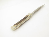 Vintage 1969 Puma 6383 Buddy Stag Fixed Blade Hunting Knife & Sheath in Box