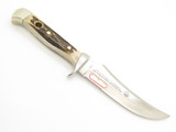 Vintage 1976 Puma 6373 Germany Stag Fixed Blade Skinner Hunting Knife