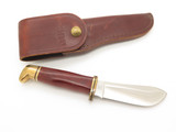 Vintage 1989 Buck 103 Cocobolo Skinner Hunter Fixed Blade Hunting Knife