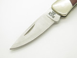 2003 Buck 505 Knight Wood Handle Small Folding Lockback Pocket Knife
