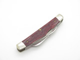 Vtg 1992 Case XX DR64052 4 Blade Congress Red Bone Handle Folding Pocket Knife