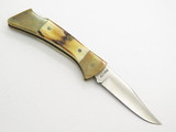 Vtg 1980 Case XX 5158 Stag Mako Shark Medium Folding Hunter Lockback Knife
