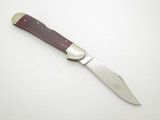1997 Case XX 61549L Copperlock Red Jigged Bone Handle Folding Pocket Knife