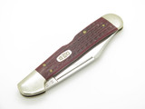 1997 Case XX 61549L Copperlock Red Jigged Bone Handle Folding Pocket Knife