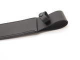 New Large Black Leather Fixed 10.5" Blade Bowie Hunting Camp Knife Sheath