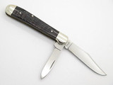 Vtg 10 Dot 1980 Case XX 6249 Copperhead Bone Folding Pocket Jack Knife
