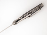 Microtech Socom Bravo Mini 261M-8 Titanium CF M390 Tanto Folding Pocket Knife