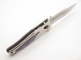 SOG Stingray 2.0 Seki Japan Customized Kimono Cloth Inlay Folding Pocket Knife