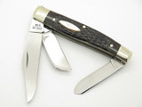 Vtg 1980 Case XX 6375 Large Stockman Jigged Bone Folding Knife