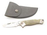 Vtg 1980s Condor 82 Seizo Imai Seki Japan Folding Lockback Knife & Sheath (#6)