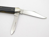 Vtg 1980 Case XX 22087 Black Delrin Folding Pocket Medium Jack Knife