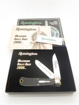 2000 Remington Buffalo Horn Limited Edition Millenium Bullet Trapper Knife