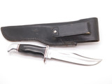 Vintage 1960s Buck 119 Special 1 One Liner Fixed Blade Hunting Knife