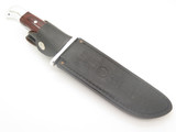 Vintage Buck 124 Frontiersman Bowie Fixed Blade Hunting Knife