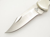 2002 Buck 112 Ranger Nickel Silver Bolsters Folding Hunter Lockback Pocket Knife