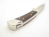 2002 Buck 112 Ranger Nickel Silver Bolsters Folding Hunter Lockback Pocket Knife