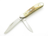 Vintage 2000 Case XX 5220 Peanut Stag Handle Folding Pocket Jack Knife