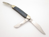 Frost Cutlery Solingen Steel Blue Bone Handle Stockman Folding Pocket Knife