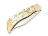 Vtg Parker Cut Co Seki Japan Civil War Scene Clasp Lockback Folding Pocket Knife