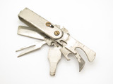 Vintage Post WWII Occupied Japan Folding Multitool Pocket Knife