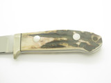 Vintage 1990s A.G. Russell Japan ATS-34 Stag 7.75" Fixed Loveless Hunting Knife