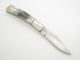 Vintage United UC395 Piranha Seki Japan Stag Lockback Folding Pocket Knife
