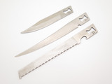 Vtg Kershaw Kai 1095 Seki Japan 3 Blade Trader Saw Fillet Fishing Camp Knife