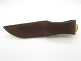 Vintage Custom Bob Lay Canada Handmade Stag Handle Fixed 5.5 Blade Hunting Knife