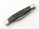 Vtg 9 Dot 1981 Case XX 62032 Jigged Bone Folding Pocket Jack Knife
