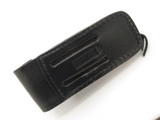 2003 United Harley-Davidson Wood Handle Folding Hunter Lockback Knife & Sheath