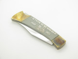 Vintage 1990 Taiwan Vietnam Remembered Folding Hunter Lockback Knife