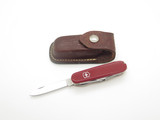 Victorinox Officier Suisse Swiss Army Camp Multitool Folding Knife & Sheath