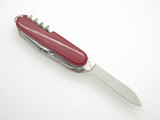 Victorinox Officier Suisse Swiss Army Camp Multitool Folding Knife & Sheath