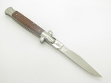 Vintage Tomahawk Brand CF128 Wood Handle Folding Lockback Pocket Knife