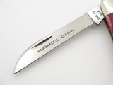 Vtg 1982 Case XX Muskrat Hawbaker Special Folding Pocket Knife Red Bone
