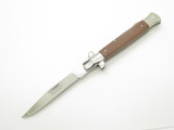Vintage Tomahawk Brand Wood Handle CF128 Folding Lockback Pocket Knife